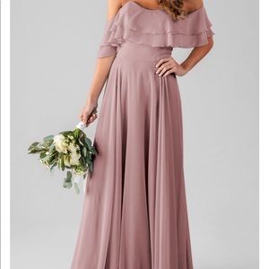 Kennedy blue bridesmaid dress